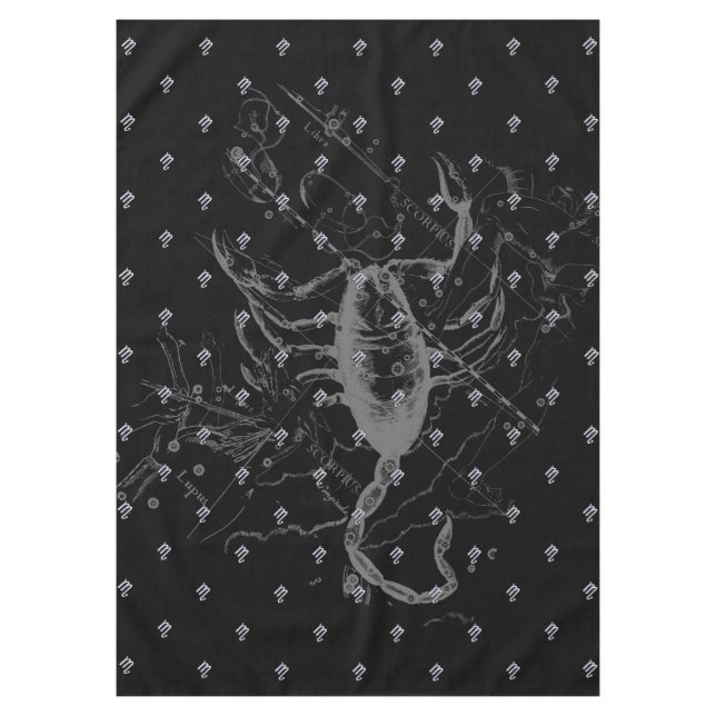 Nappe Chrome comme Scorpio Zodiac Connexion Hevelius Dec (Devant)