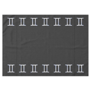 Nappe Chrome moderne comme Gemini Symbole Zodiac
