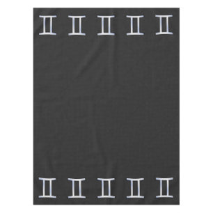 Nappe Chrome moderne comme Gemini Symbole Zodiac