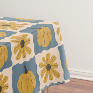 Nappe Citrouille à main levée Vérification du tissu de t