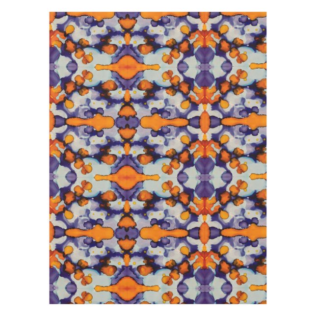 Nappe Citrouille Azure (Devant)