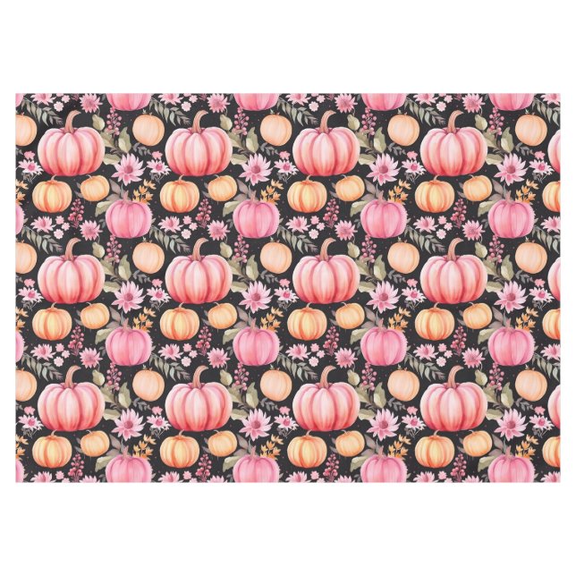 Nappe Citrouille rose et orange (Devant (Horizontal))