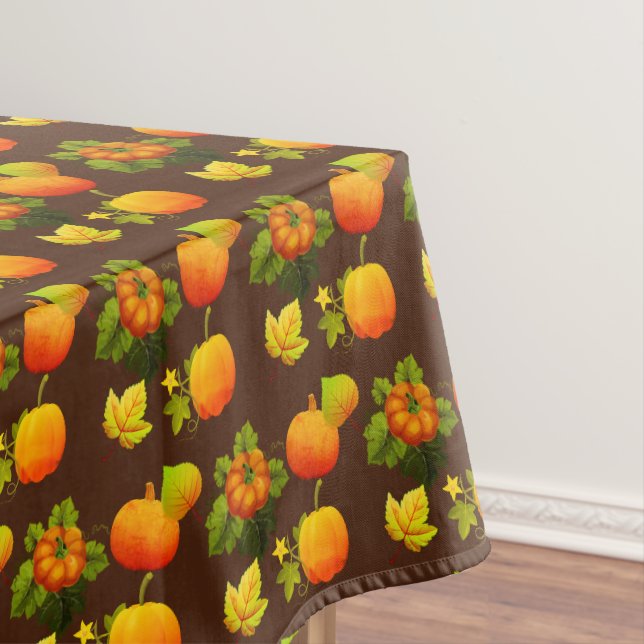 Nappe Citrouilles de Thanksgiving et Leviers d'automne B (In Situ)
