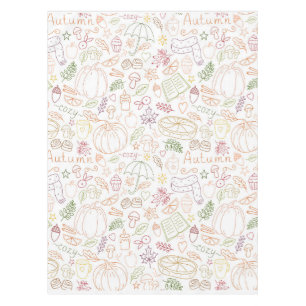 Nappe Citrouilles, Feuilles et vibrations