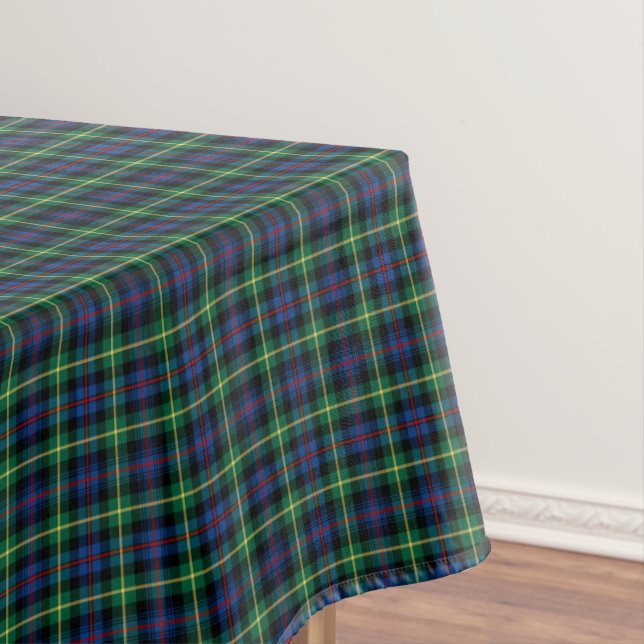 Nappe Clan Farquharson Bright Blue and Green Tartan (In Situ)