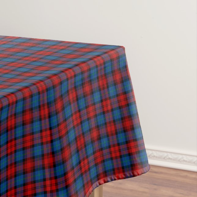 Nappe Clan MacLachlan Royal Blue and Red Scottish Tartan (In Situ)