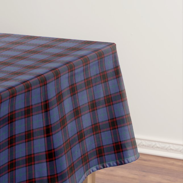 Nappe Clan Rutherford Royal Blue Scottish Tartan (In Situ)
