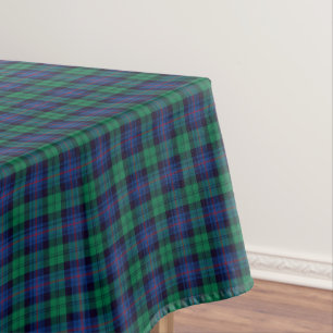 Nappe Clan tartan écossais bleu et vert d'Armstrong