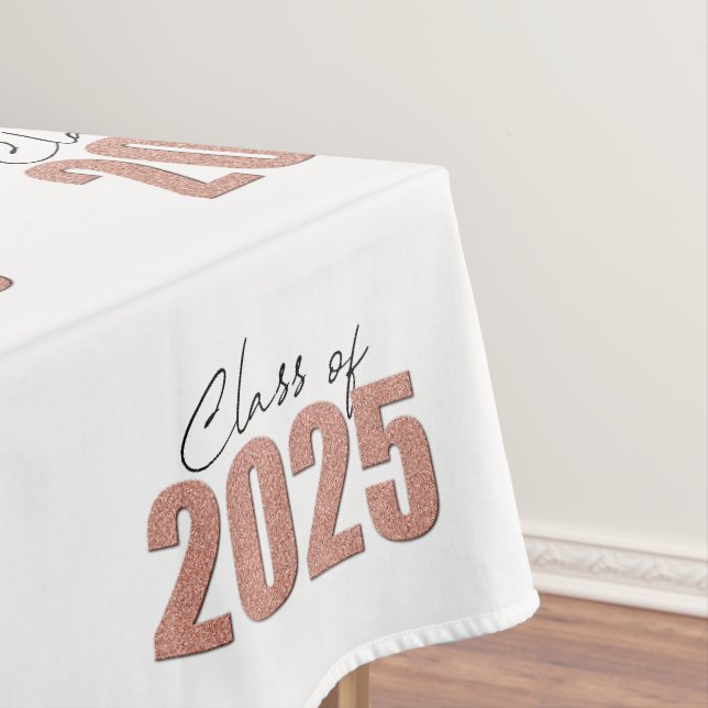 Nappe Classe de Parties scintillant or rose de 2025 (In Situ)