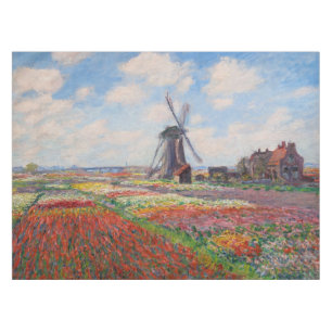 Nappe Claude Monet - Champ de Tulipes en Hollande