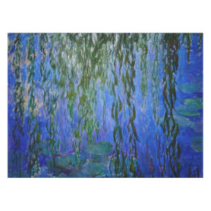 Nappe Claude Monet - Lys d'eau avec saule plumant