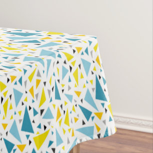 Nappe Cliquez sur le design favori Jaune et triangle ble