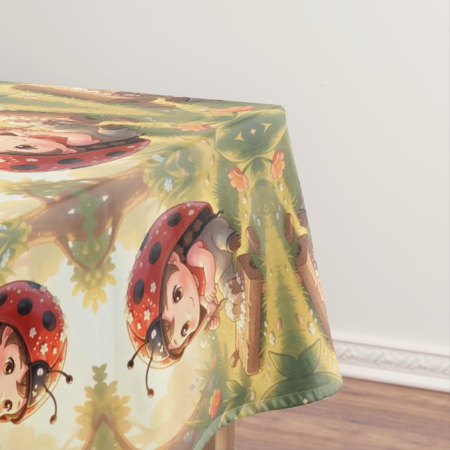 Nappe Coccinelle et le royaume caché du nectar (In Situ)
