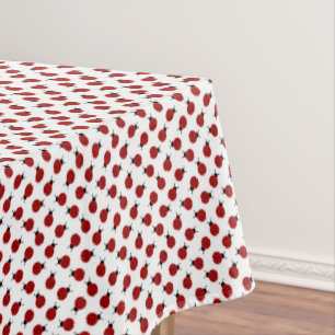 Nappe Coccinelles Rouges Printemps Été