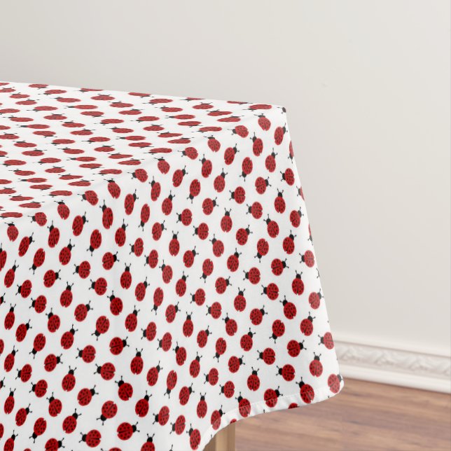 Nappe Coccinelles Rouges Printemps Été (In Situ)