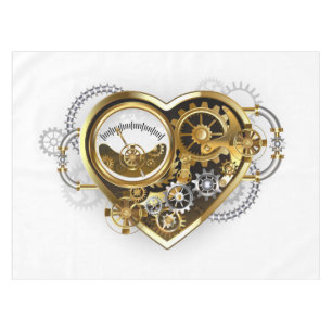 Nappe Coeur vapeur avec un manomètre