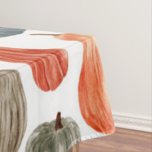 Nappe Collection Citrouille couleur aquarelle  