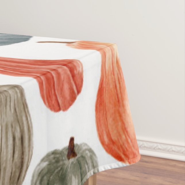 Nappe Collection Citrouille couleur aquarelle   (In Situ)