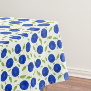 Nappe Collection de prunes botaniques ivoire