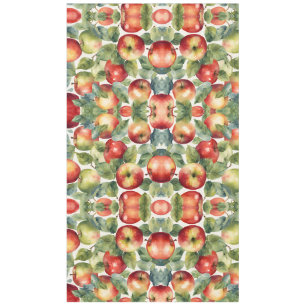 Nappe Conception aquarelle de pommes fraîches