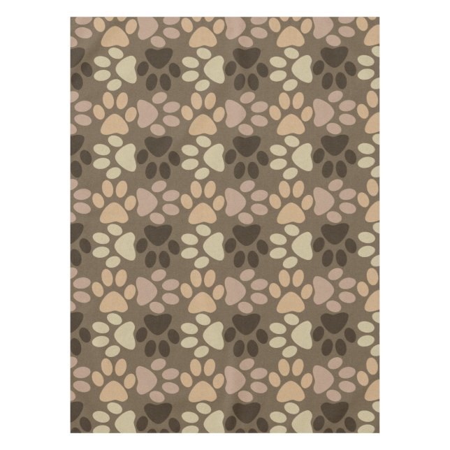 Nappe Conception d'empreinte de patte (Devant)