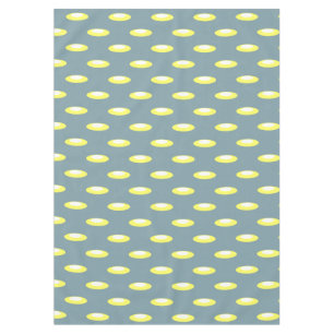 Nappe Conception géométrique rétro Bleu Smokey