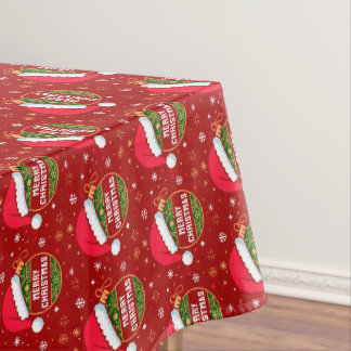 Nappe Conception personnalisée de Noël et du Nouvel An 2