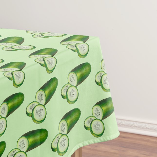 Nappe Concombre Vert frais Été Véguge végétale végétale  (In Situ)