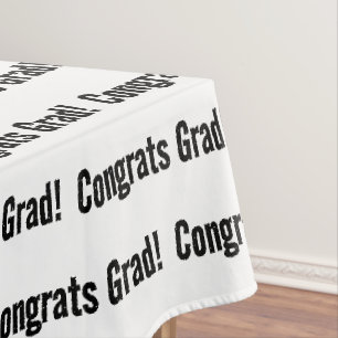 Nappe Congrats Modernes Personnalisés Grad Grad Graduati