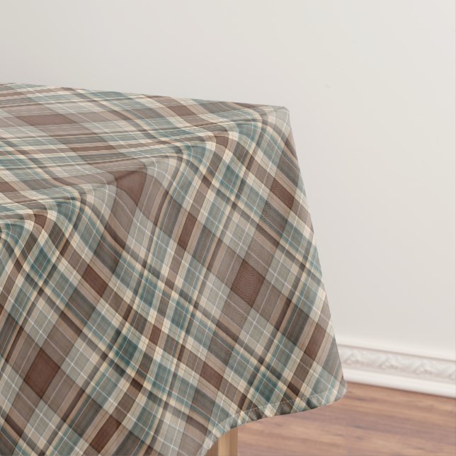 Nappe Contrôle bleu et brun chocolat (In Situ)
