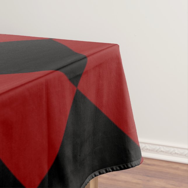 Nappe Copie noire et rouge de contrôleur de diamant (In Situ)