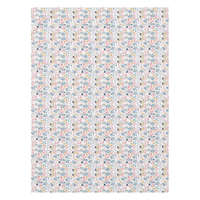 Nappe Corações em aquarela (Devant)