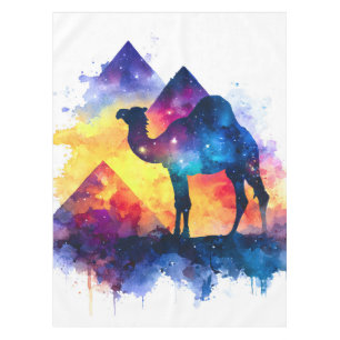 Nappe Cosmic Starry Nuit Camel égyptien Paysage