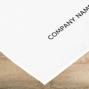 Nappe Couleur de marque du logo de l'entreprise