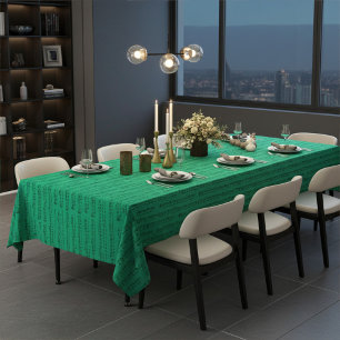 Nappe Couleur personnalisée "Nous vous souhaitons un joy