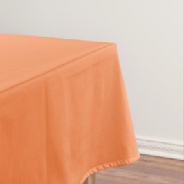 Nappe Couleur Uni Orange Brûlé