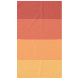 Nappe Couleurs chaudes - teintes rétro