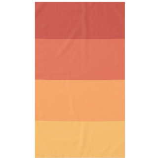 Nappe Couleurs chaudes - teintes rétro