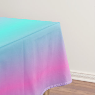 Nappe Couleurs de sirène dégradé rose pourpre aquombre