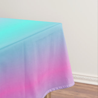 Nappe Couleurs de sirène dégradé rose pourpre aquombre