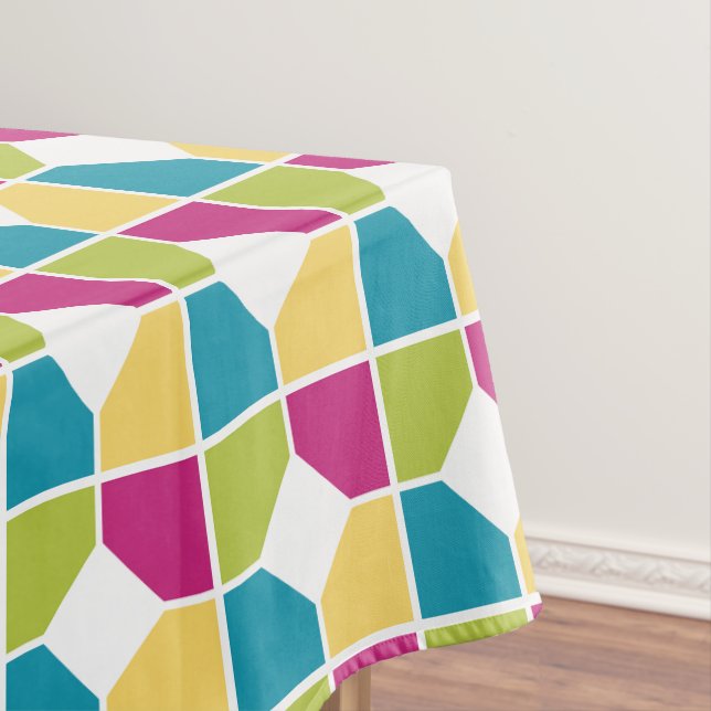 Nappe COULEURS ÉTÉ | Effet mosaïque | Géométrique (In Situ)