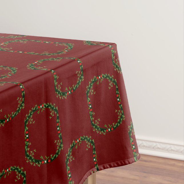 Nappe Couronne de Noël gothique (In Situ)