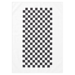 Nappe Course de voiture / Motif d'échecs + votre backgr.