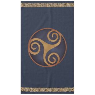 Nappe Coutume (bleue) de Triskelion de Celtic
