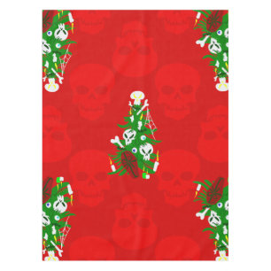 Nappe crâne hideux de Noël