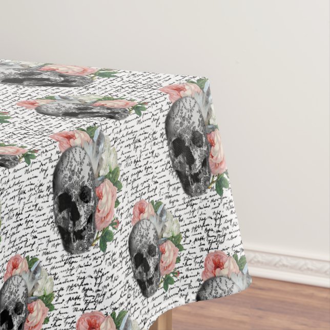 Nappe Crânes et roses roses (In Situ)