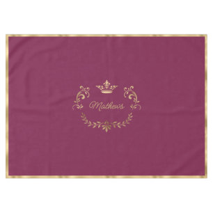 Nappe Crête de la Couronne de framboise Personnalisée