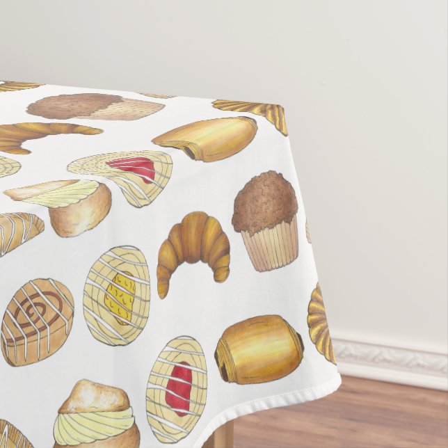 Nappe Croissant en plateau de pâtisserie Danois Muffin (In Situ)