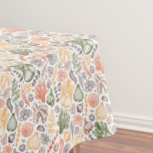 Nappe Cuisine Garden Motif végétal (In Situ)