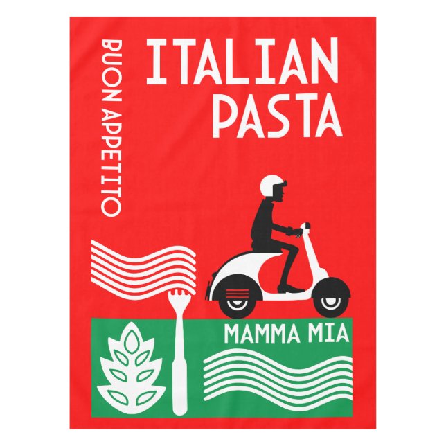 Nappe Cuisine italienne (Devant)